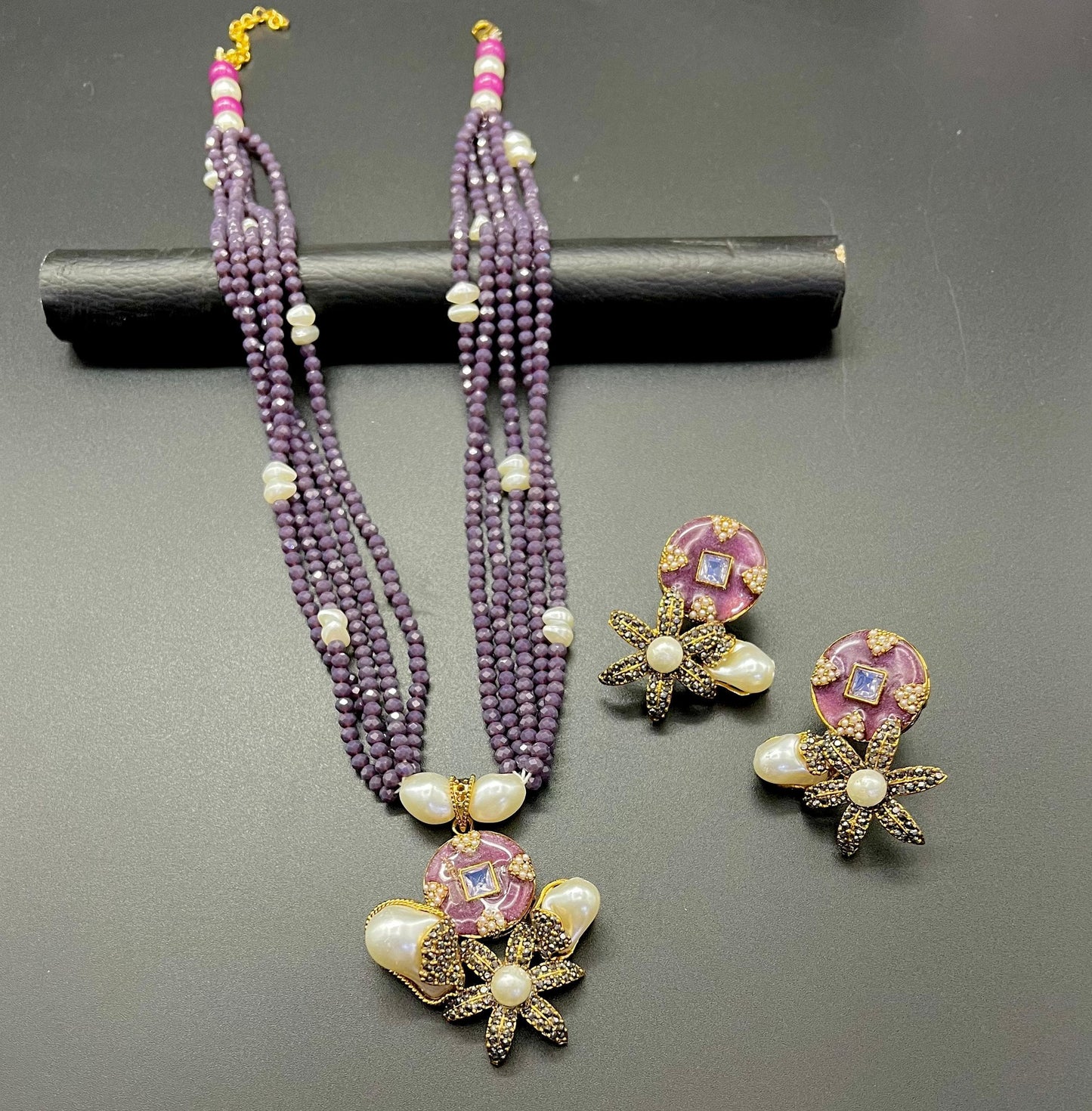 Crush Stone Mala Set