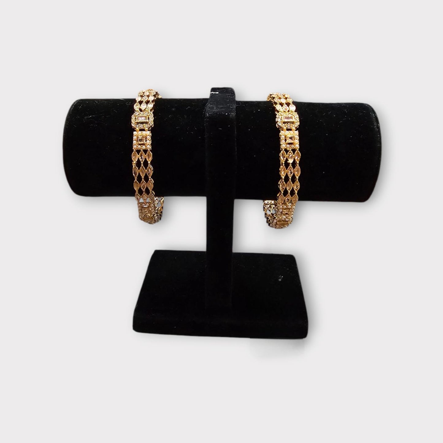 Champagne Gold Bangles