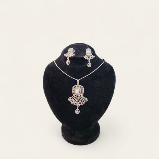 Zircon Locket Set